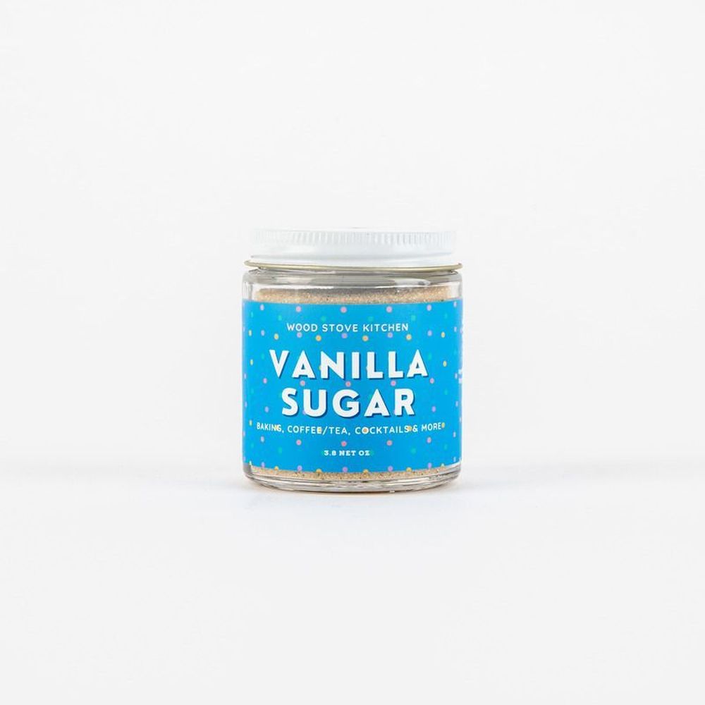 Wood Stove Kitchen Vanilla Sugar for Baking Tea Cocktails and More, 3.8 Ounce