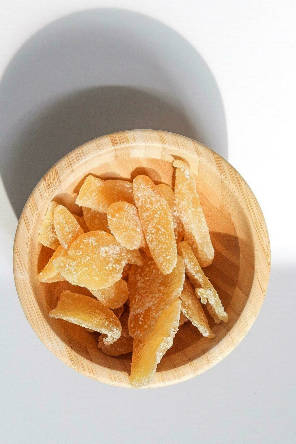 Crystallized Candied Ginger Pieces 1/4 pound