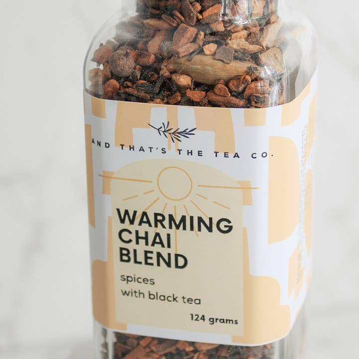 warming chai - loose leaf tea blend