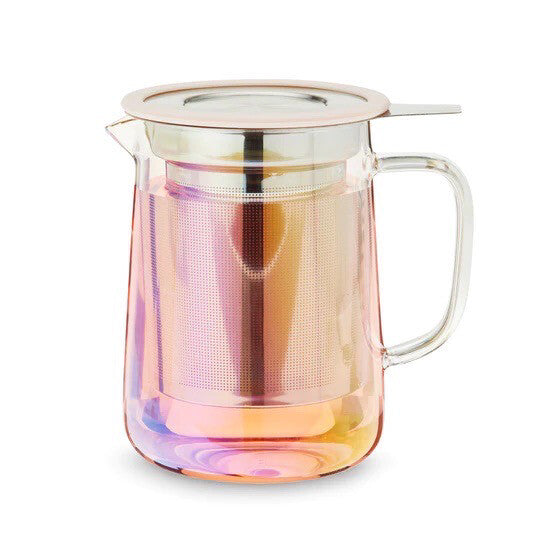 chas mini glass teapot