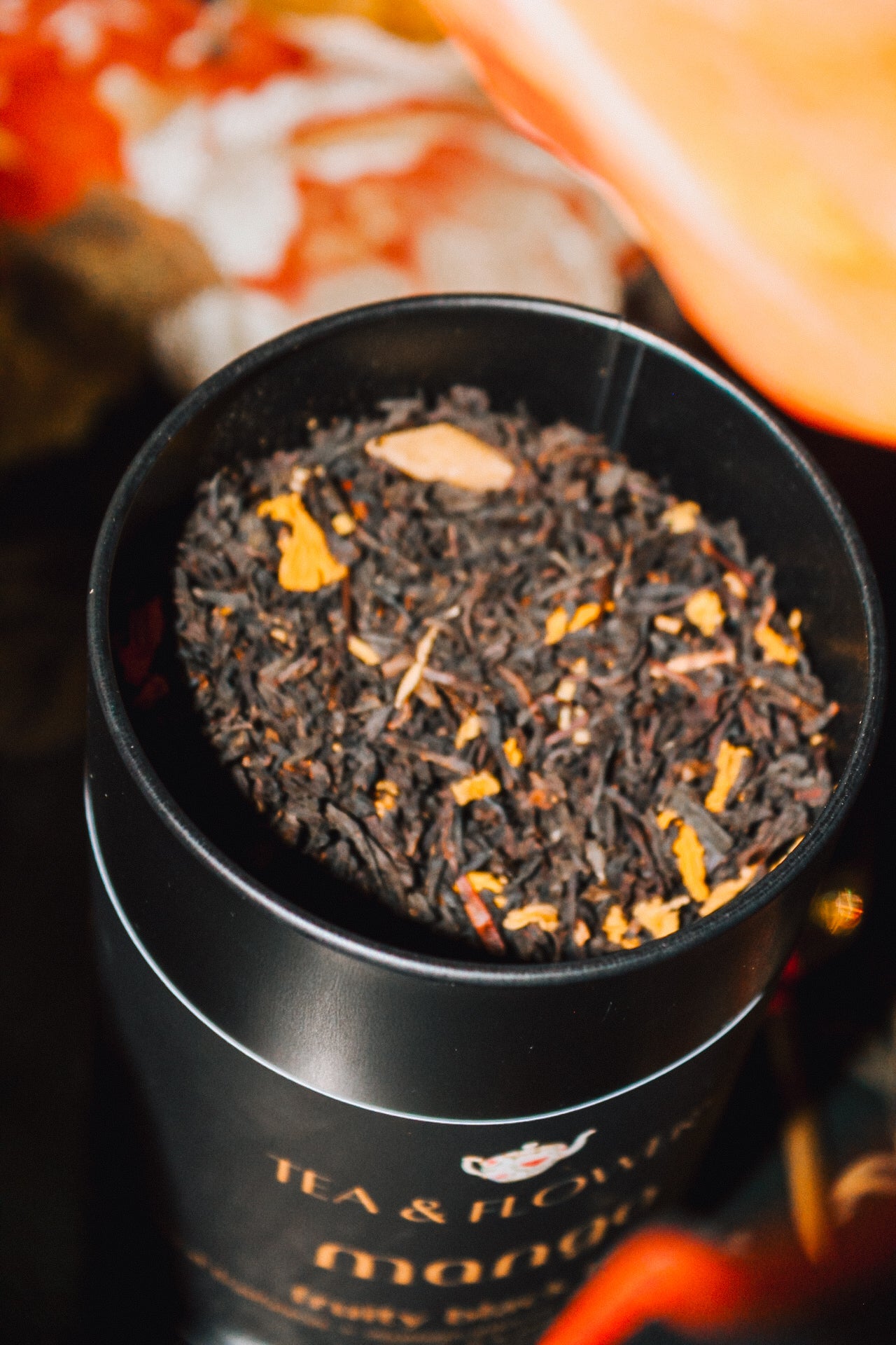 mango fruity black tea