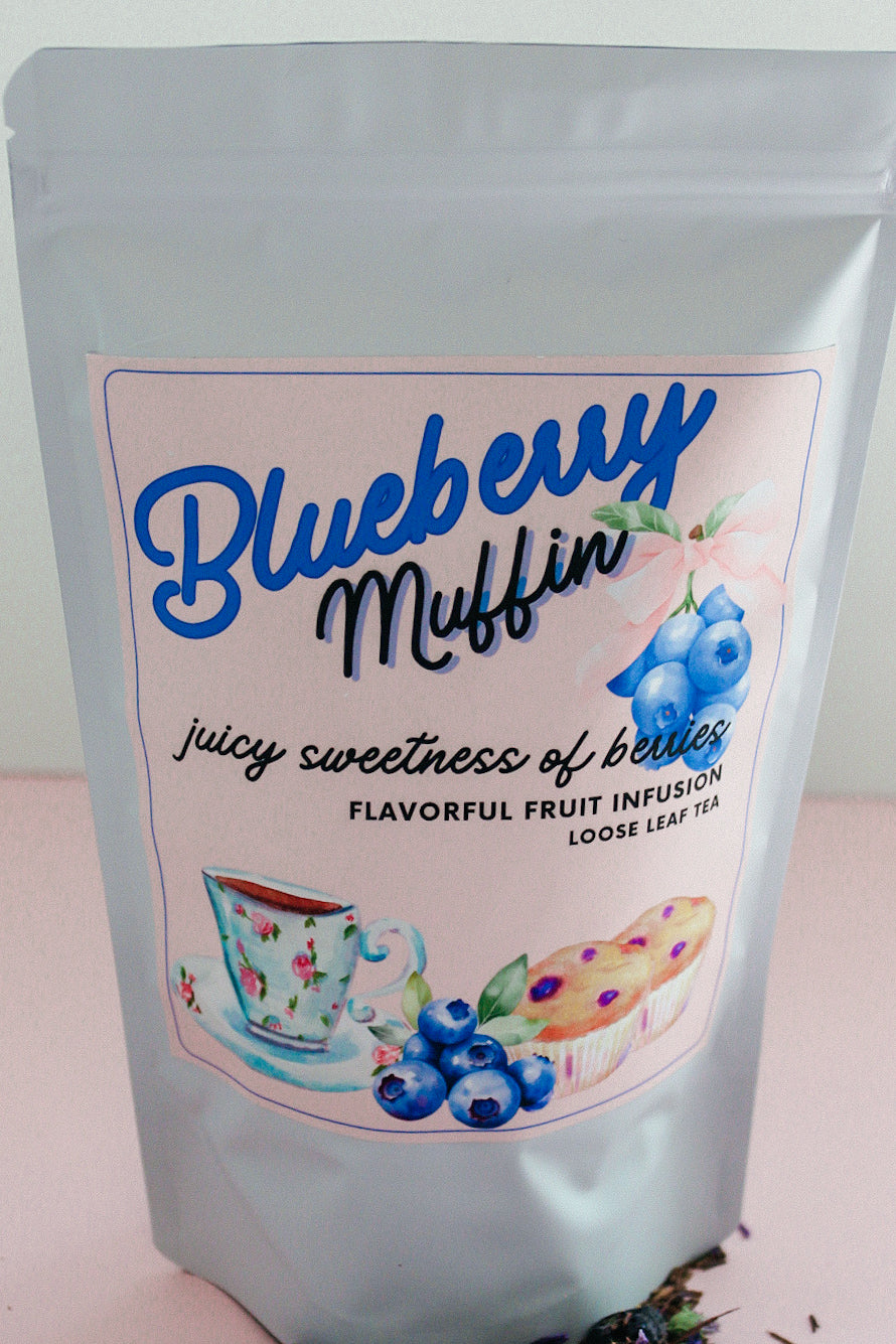 blueberry muffin loose leaf tea
