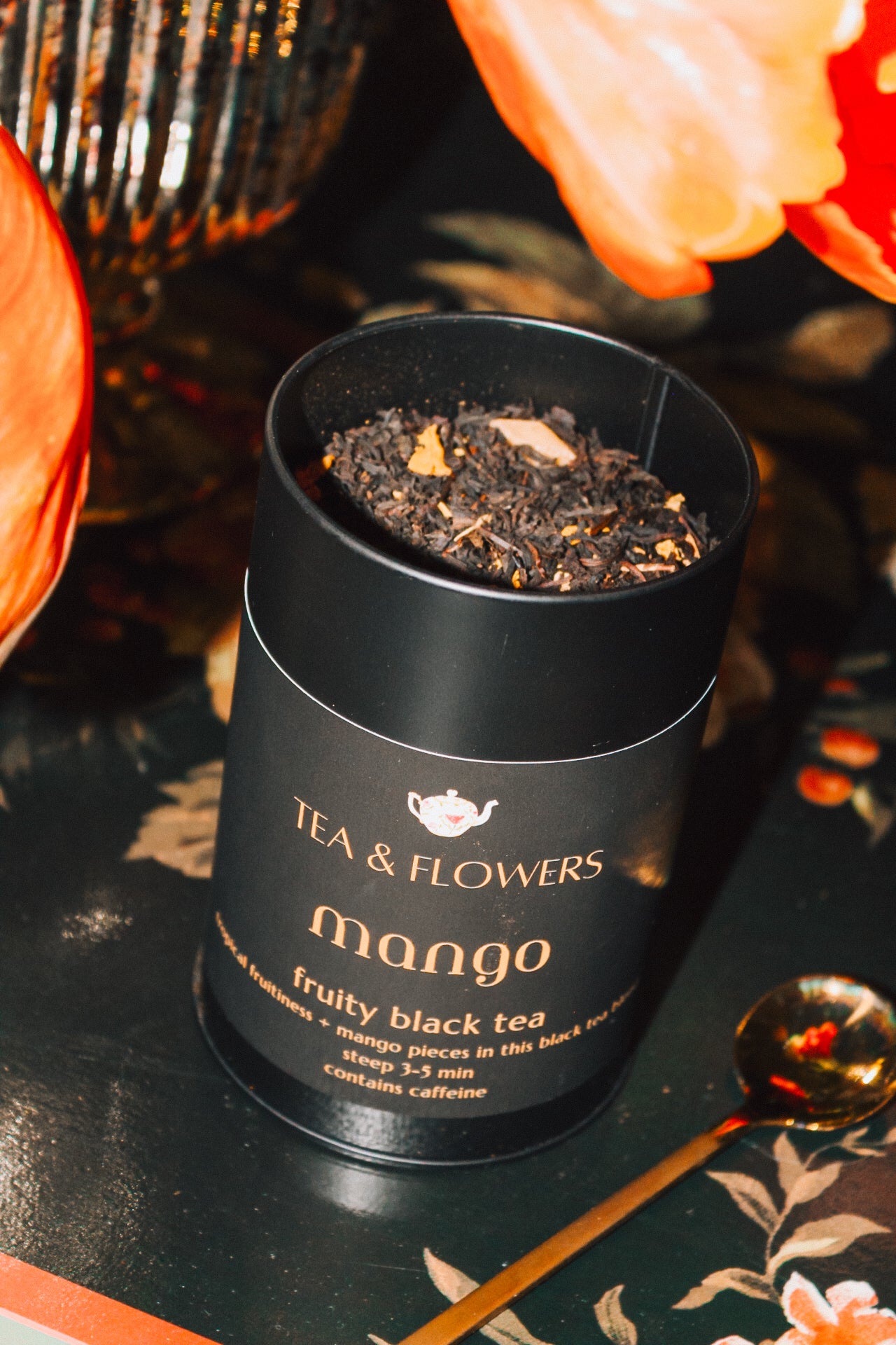 mango fruity black tea