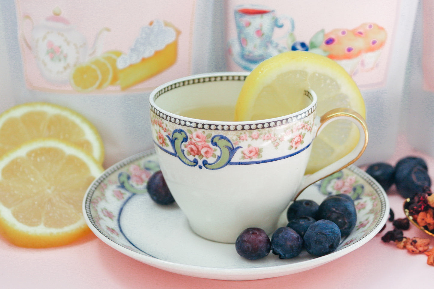 blueberry muffin loose leaf tea