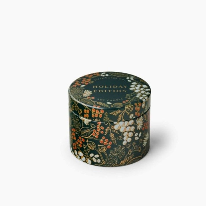 Holiday 3 oz Tin Candle