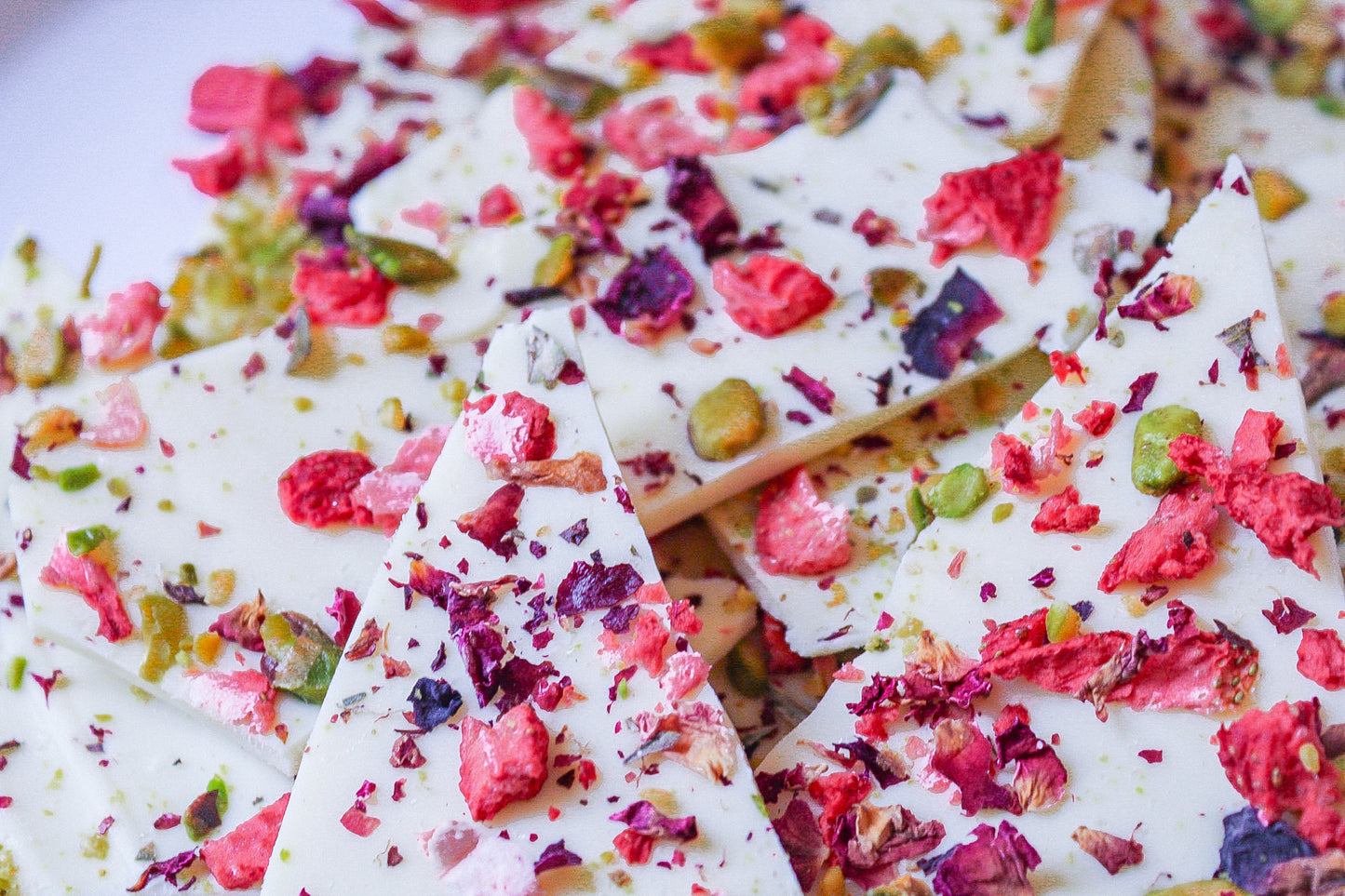 Rose Pistachio Bark