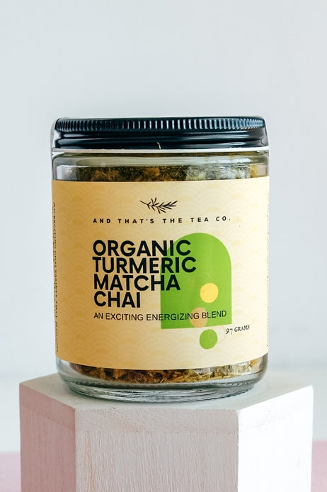 organic turmeric matcha chai loose leaf tea