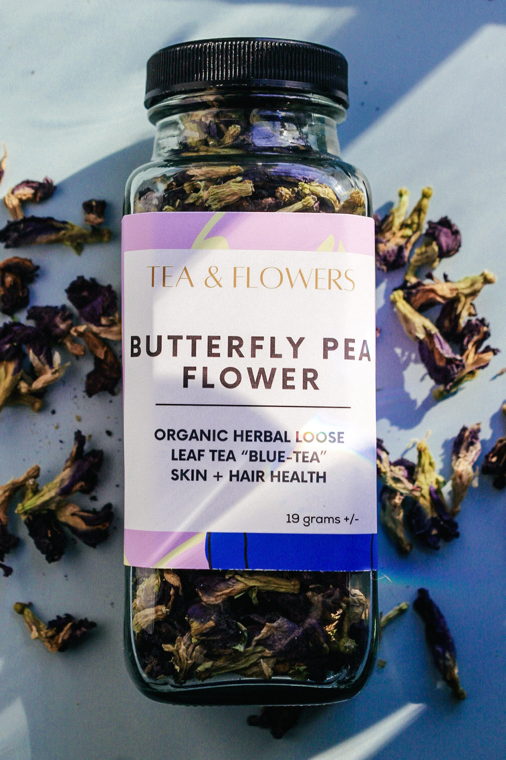 organic butterfly pea flower