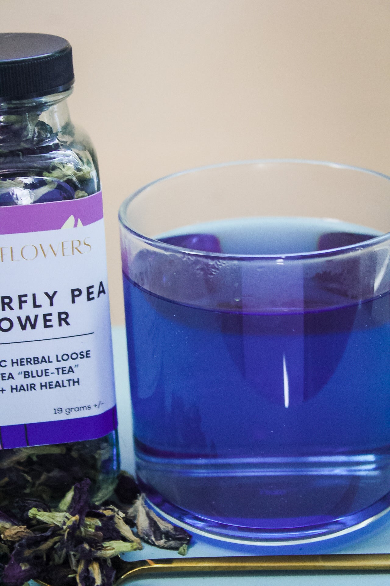 organic butterfly pea flower