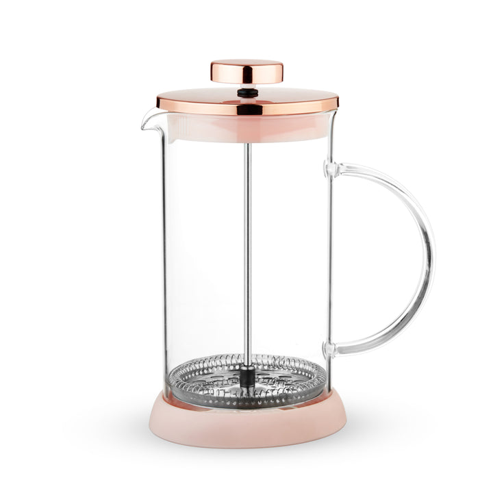 mini glass tea press pot