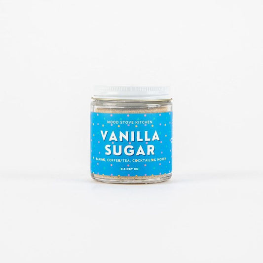 Wood Stove Kitchen Vanilla Sugar for Baking Tea Cocktails and More, 3.8 Ounce