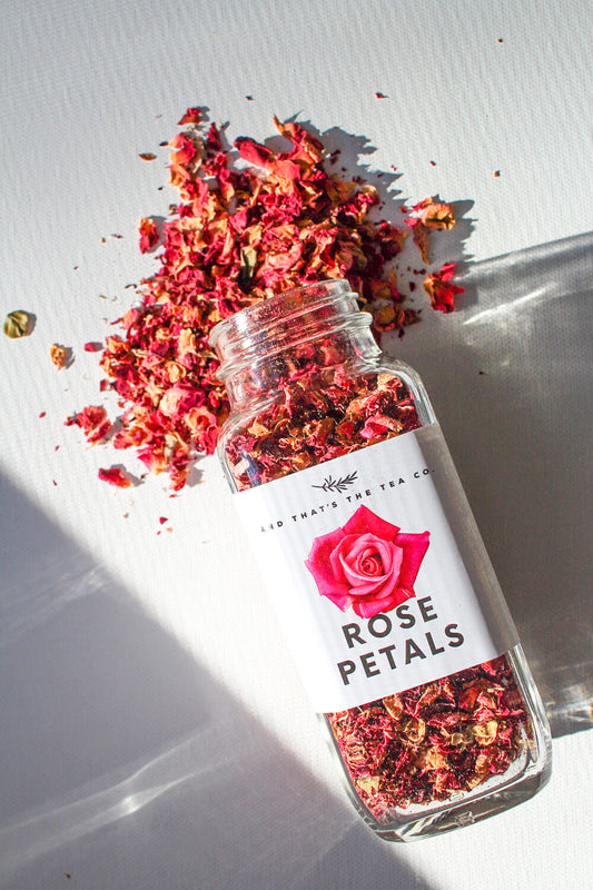 organic rose petals