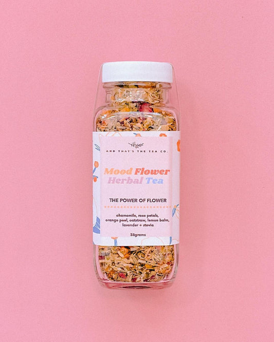 mood flower herbal tea - the power of flower