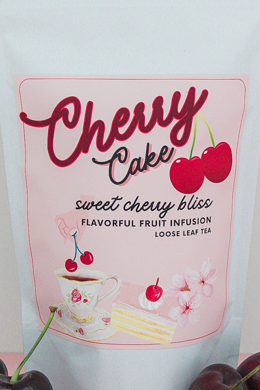 cherry cake loose leaf tea