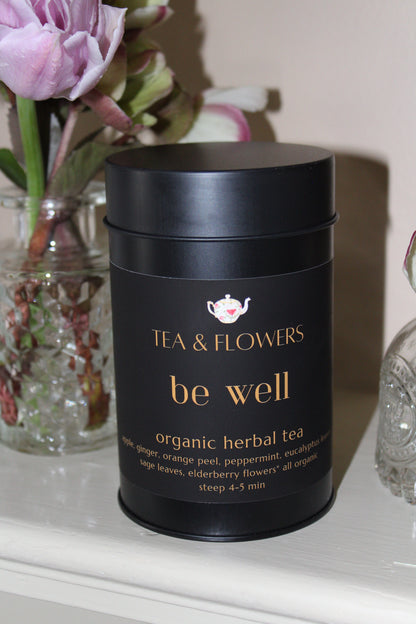 be well organic herbal tea