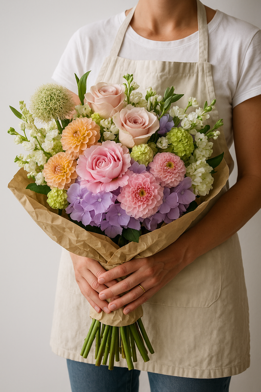 The Parisian Pastel Bouquet