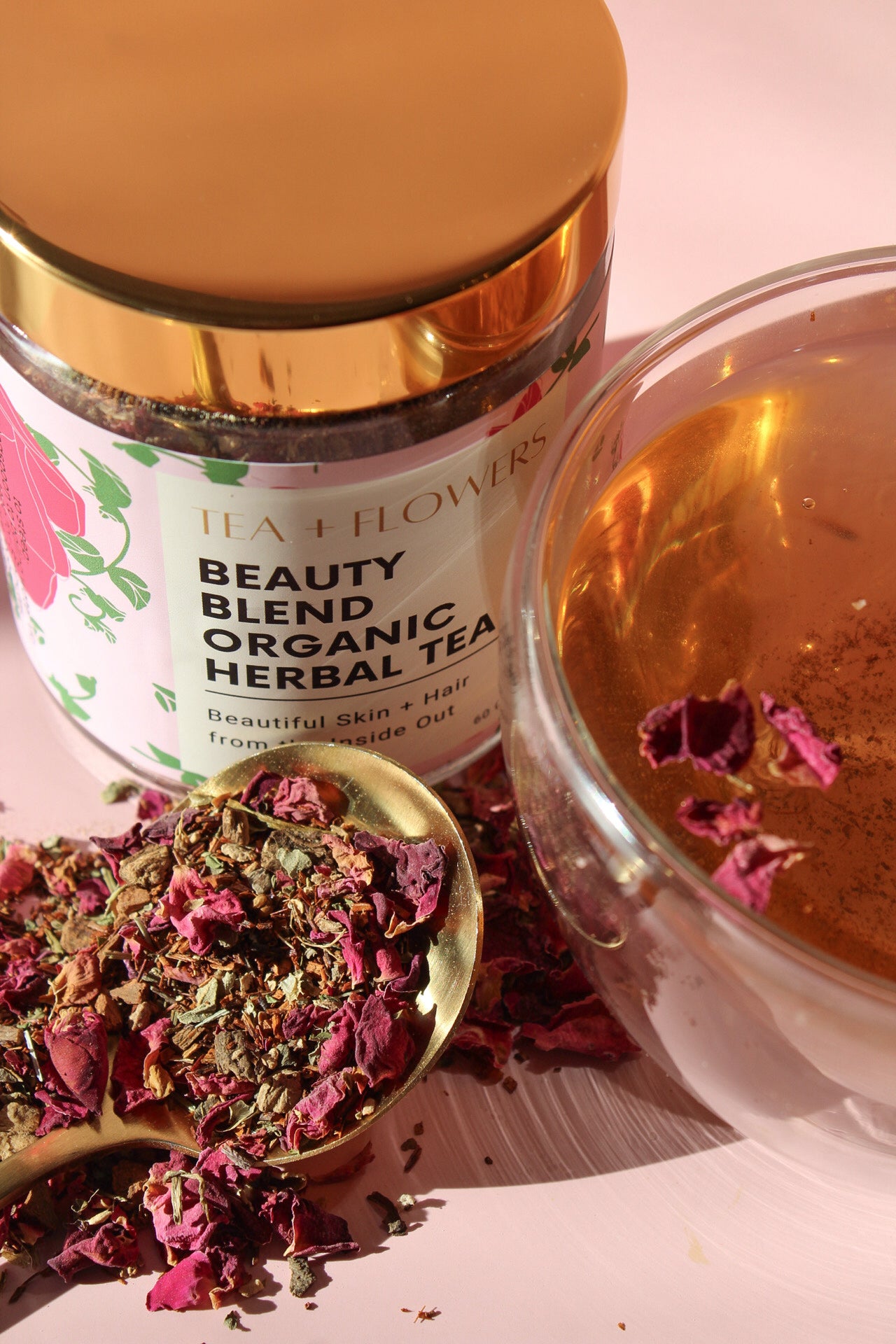 organic beauty blend loose leaf tea