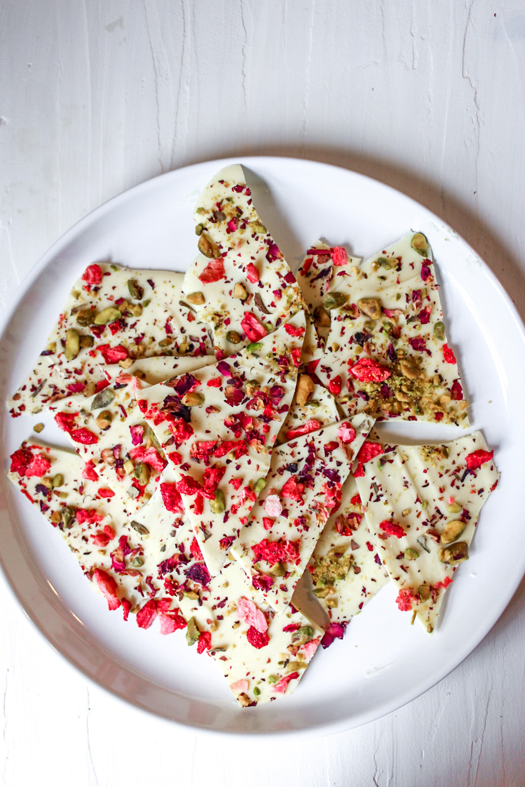 Rose Pistachio Bark