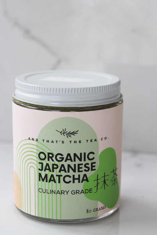Organic Japanese Matcha – Culinary Grade