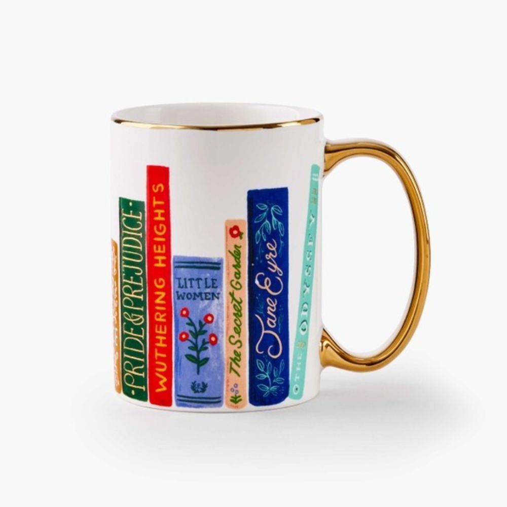 Book Club Porcelain Mug - Rifle Paper Co.