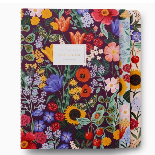 Assorted Set of 3 Blossom Notebooks