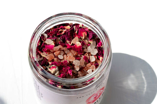 rose salt bath // aromatherapy | unwind