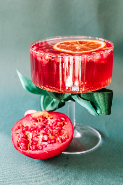 Sparkling Holiday Pomegranate + Hibiscus Mocktail Box