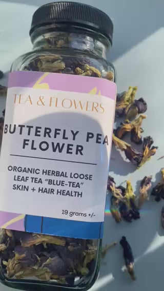 organic butterfly pea flower